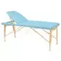 Składany stół do masażu o regulowanej wysokości Ecopostural C3214M61