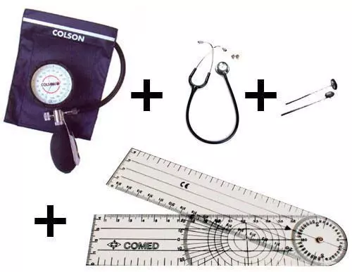 Zestaw diagnostyczny Baltéa Colson + Littman + goniometr