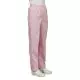 Spodnie medyczne unisex Pliki różowe Mulliez