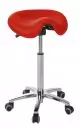 Ecopostural DERBY taboret z chromowaną podstawą Ecopostural S4670