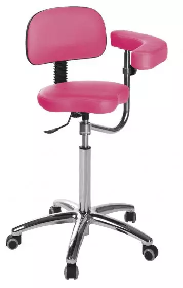 Ecopostural PONY taboret z chromowana podstawą Ecopostural S5644