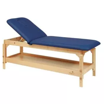 Ecopostural drewniany stół do masażu z regulowaną wysokością C3220