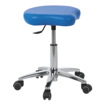 Ecopostural taboret obrotowy z chromowaną podstawą Ecopostural S4640