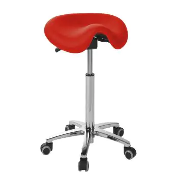 Ecopostural DERBY taboret z chromowaną podstawą Ecopostural S4670