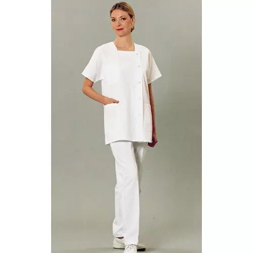 Kobieca tunika medyczna Tilda biała Mulliez