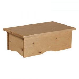 Pojedynczy drewniany stołek Ecopostural A4412
