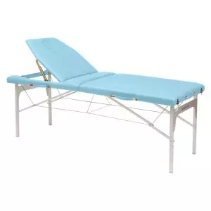 Stół do masażu z linkami stalowymi i z regulowanym ustawieniem wysokości C3414M61 firmy Ecopostural
