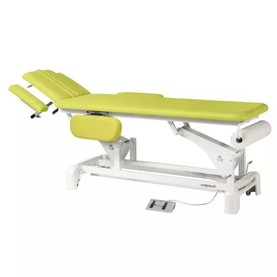 Elektryczny stół do masażu z linkami stalowymi oraz podłokietnikiem, Ecopostural C3542C