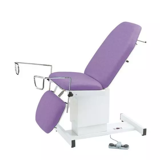 Fotel ginekologiczny z elektrycznie regulowaną wysokością Carina 62504T