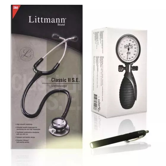 Zestaw diagnostyczny Littmann Girodmedical Bordo