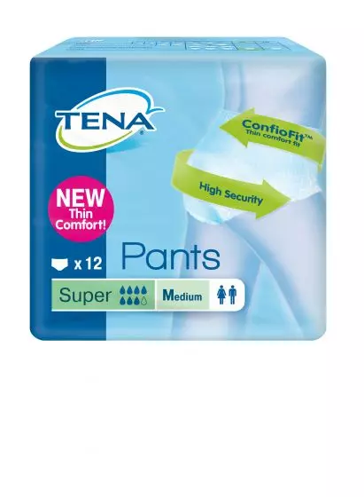 TENA pants Super Rozmiar M 12 szt.